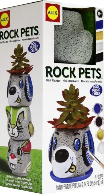 Набор "Раскрась цветочный горшок. Собака" (561053A-3) обложка книги