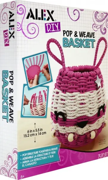 Набор для плетения корзинки (600020-3) обложка книги