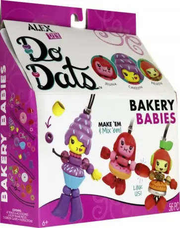 Набор для создания брелоков "Сдобные человечки" (610030-1) обложка книги