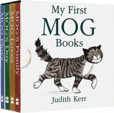 Judith Kerr - My First Mog Books. 4 book box set обложка книги