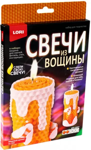 Свечи из вощины "Медовый аромат" (Вн-008) Свечи из вощины "Медовый аромат" (Вн-008) обложка книги