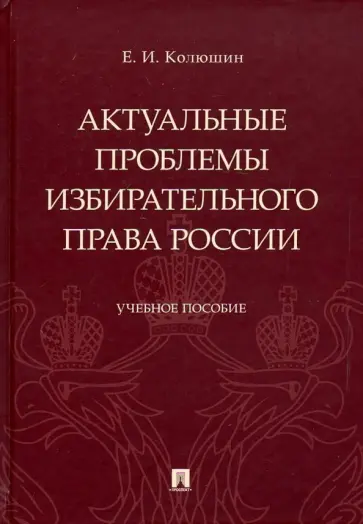 Евгений Колюшин - Актуальные проблемы избирательного права России. Учебное пособие Евгений Колюшин - Актуальные проблемы избирательного права России. Учебное пособие обложка книги