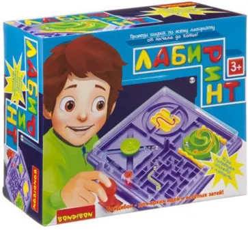Игра Лабиринт" с джойстиком (88788/ВВ3821) обложка книги