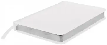 Ежедневник недатированный "Joy" (272 страницы, А6+, белый с серебряным обрезом) (24608/01) обложка книги