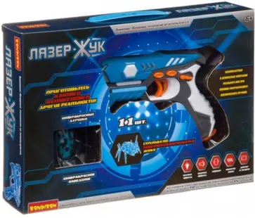 Оружие "ЛАЗЕР-Жук" набор из космического бластера-жука (ВВ3997) обложка книги