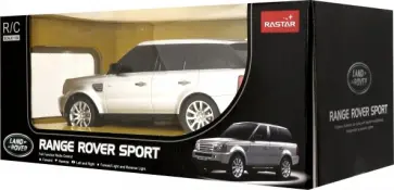 Машина на радиоуправлении "Range Rover Sport" (1:24, серебристая) (30300S) обложка книги