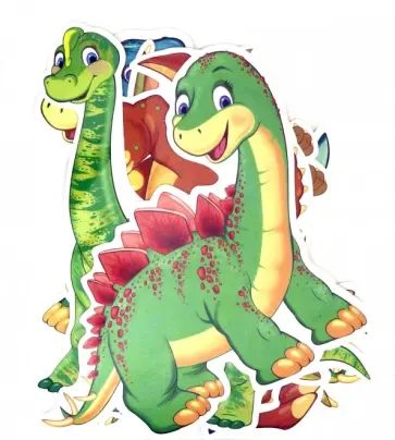 Комплект украшений "Динозаврики" (КМ-12824) обложка книги