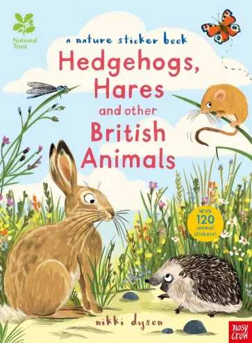 Hedgehogs, Hares and other British Animals Sticker обложка книги