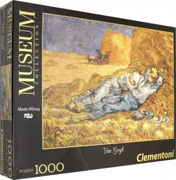 Пазл-1000 "Музей. Ван Гог - Сиеста" (39290) обложка книги