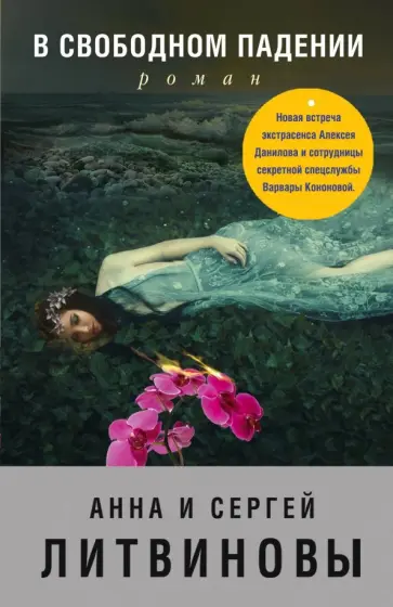 Литвинова, Литвинов - В свободном падении обложка книги