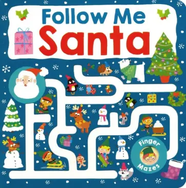 Follow Me Santa обложка книги