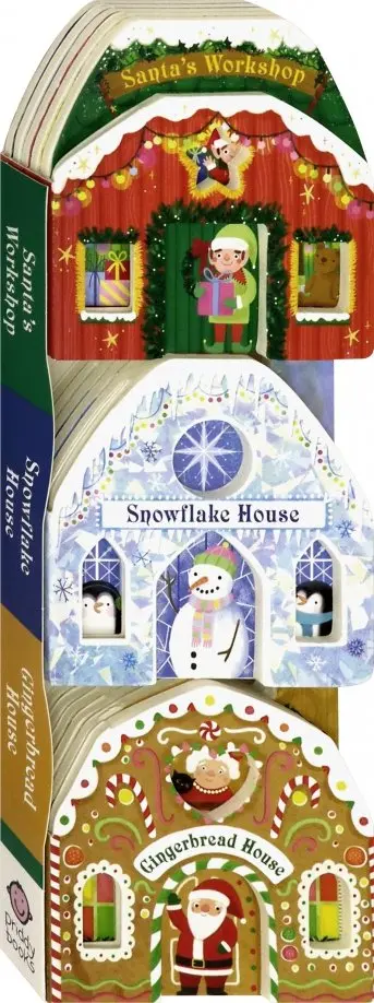 Roger Priddy - Santa Street (3-board book set) обложка книги