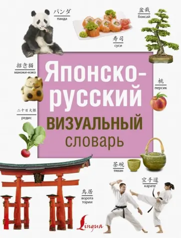 Японско-русский визуальный словарь обложка книги