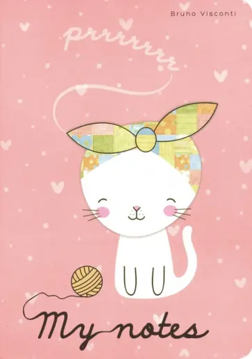 Записная книжка "Cat and Ball" (32 листа, А6, клетка) (7-32-001/04) обложка книги