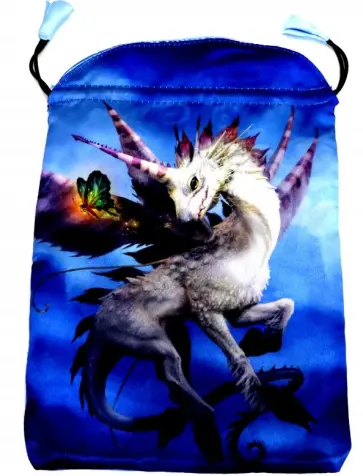 Мешочек для карт Таро "Единороги Барбьери" (BT60) обложка книги