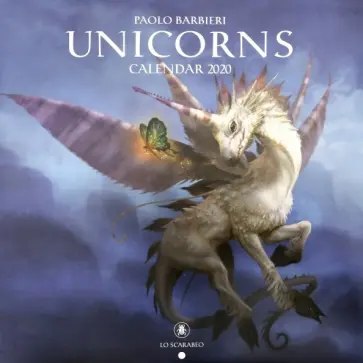 Календарь "Единороги Барбьери" на 2020 год Календарь "Единороги Барбьери" на 2020 год обложка книги