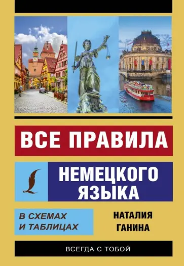 Наталия Ганина - Все правила немецкого языка в схемах и таблицах Наталия Ганина - Все правила немецкого языка в схемах и таблицах обложка книги