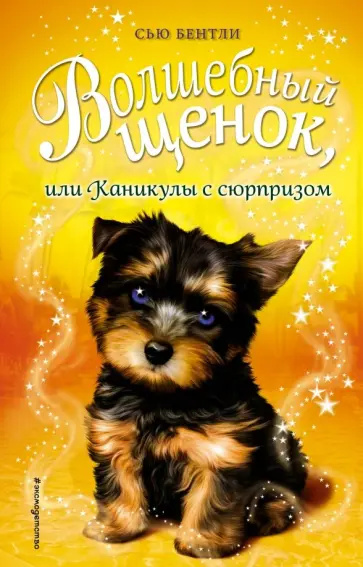 Сью Бентли - Волшебный щенок, или Каникулы с сюрпризом обложка книги