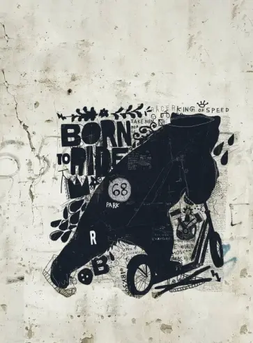 Тетрадь "Граффити. Медведь", В5, 40 листов, клетка обложка книги