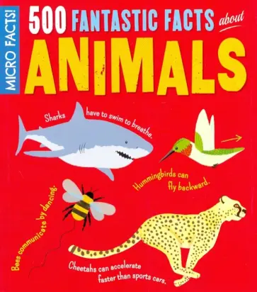 Clare Hibbert - 500 Fantastic Facts about Animals обложка книги