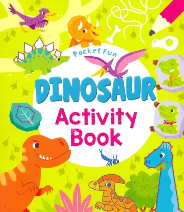 Dinosaur Activity Book обложка книги
