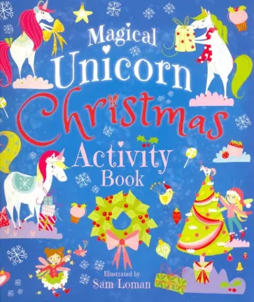 Sam Noonan - Magical Unicorn Christmas Activity Book обложка книги