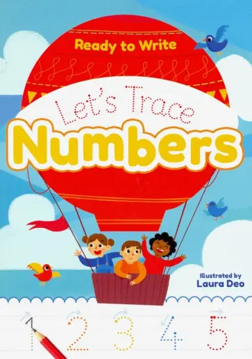 Ready to Write! Lets Trace Numbers обложка книги