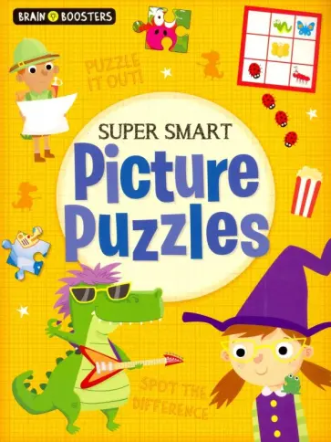 Super-Smart Picture Puzzles обложка книги
