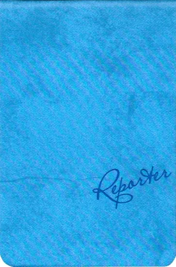 Записная книжка 96 листов, 9x14 см "ДЖИН ДЕЛОВАЯ ГОЛУБАЯ" твердый переплет (50198) обложка книги