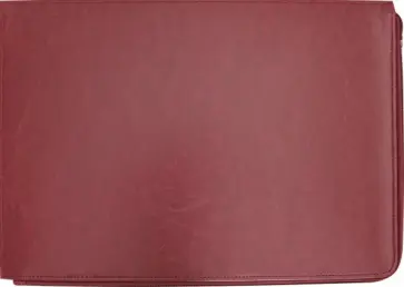 Папка для документов 24*34 см "КРАСНЫЙ" кожзам (50229) обложка книги
