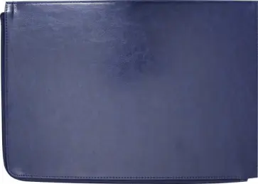 Папка для документов 24*34 см "СИНИЙ" кожзам (50230) обложка книги