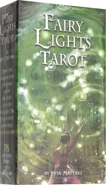 Lucia Mattioli - Таро Сверкающих фей. 78 карт с инструкцией обложка книги