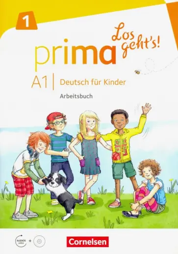 Prima Los geht's! A1 Arbeitsbuch mit Audio-CD und Prima Los geht's! A1 Arbeitsbuch mit Audio-CD und обложка книги