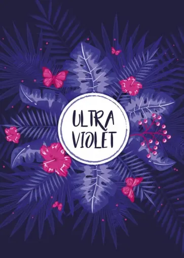 Тетрадь 48 листов "Ultraviolet", клетка обложка книги