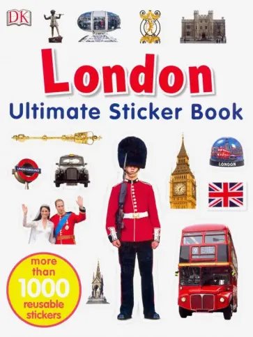 London. Ultimate Sticker Collection обложка книги