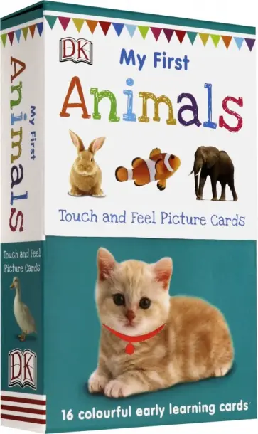 Jane Yorke - My First Animals Touch & Feel Picture Cards обложка книги