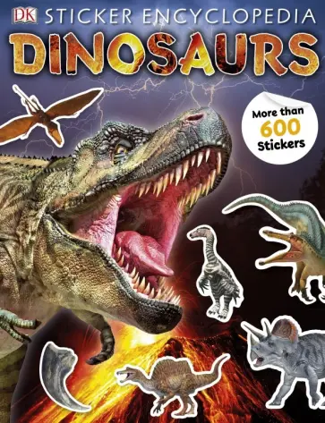 Dougal Dixon - Sticker Encyclopedia. Dinosaurs обложка книги