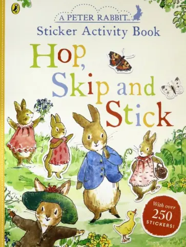 Hop, Skip and Stick. Sticker Activity Book обложка книги
