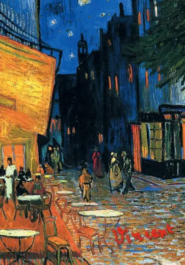 Обложка для паспорта. Ван Гог. Ночное кафе обложка книги
