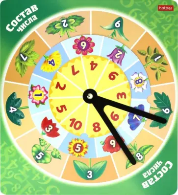 Марина Султанова - Обучающая игра "Состав числа" обложка книги