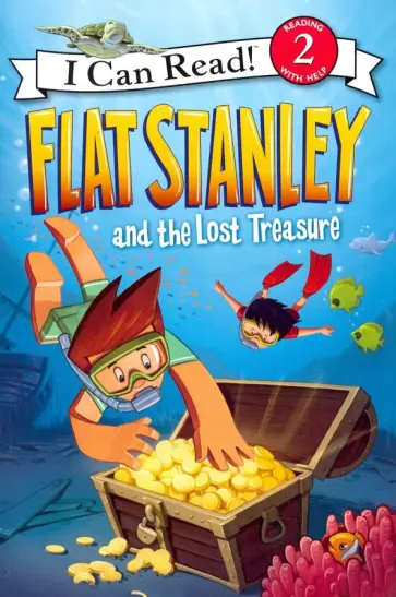 Jeff Brown - Flat Stanley and the Lost Treasure (Level 2) Jeff Brown - Flat Stanley and the Lost Treasure (Level 2) обложка книги