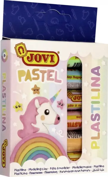 Пластилин "Пастель" (6 цветов, 15 гр) (90/6P) обложка книги