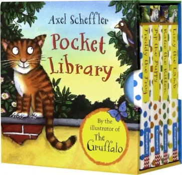 Axel Scheffler - Axel Scheffler Pocket Library. Box set of 4 mini books обложка книги