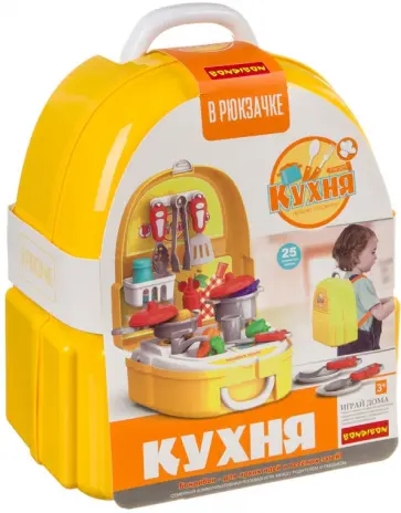 Набор игровой в рюкзачке, Кухня (7F705/ВВ3816) Набор игровой в рюкзачке, Кухня (7F705/ВВ3816) обложка книги
