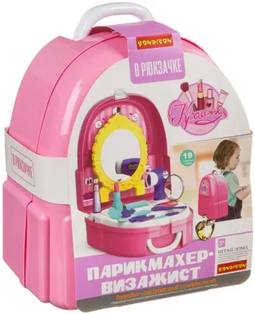 Набор в рюкзачке Парикмахер-визажист (7F703/ВВ3818) Набор в рюкзачке Парикмахер-визажист (7F703/ВВ3818) обложка книги
