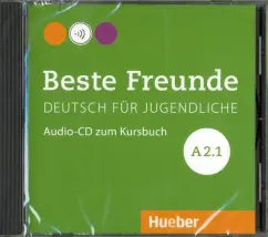 Обложка книги Beste Freunde. Deutsch fur Jugendliche. A2.1 (CD), Georgiakaki Manuela