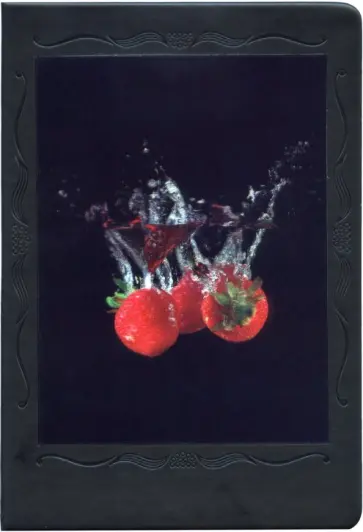 Записная книжка 3D "Клубника" (А5, 80 листов, кожзам) (NB-3D-ST) обложка книги