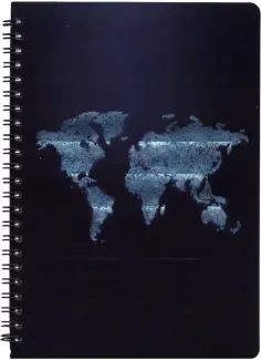 Записная книжка "Карта" (А5, 40 листов, клетка, пружина) (NB-A5 N-C) обложка книги