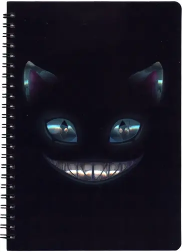 Записная книжка "Чеширский кот" (А5, 40 листов, клетка, пружина) (NB-A5 N-CC) обложка книги