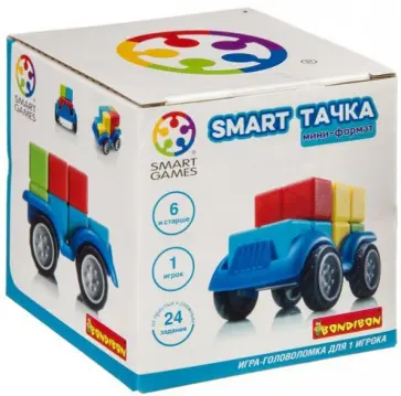 Игра логическая Smart Тачка мини-формат (SG501RU/ВВ3700) обложка книги